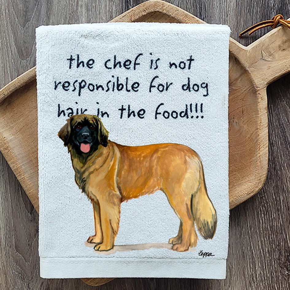 Leonberger Dish Towel