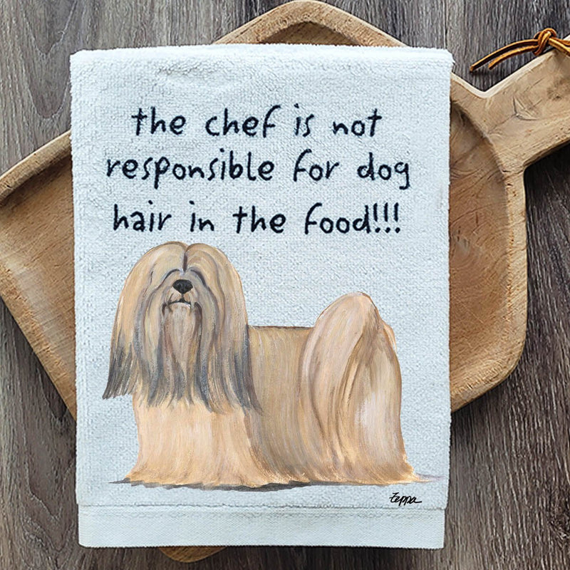 Lhasa Apso Dish Towel