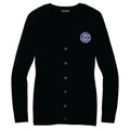AKC Seal Embroidered Button-Up Cardigan Sweater