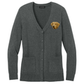 Chesapeake Bay Retriever Embroidered Button-Up Cardigan Sweater