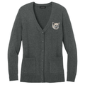 Chihuahua Embroidered Button-Up Cardigan Sweater
