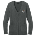Icelandic Sheepdog Embroidered Button-Up Cardigan Sweater