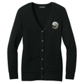 Kuvasz Embroidered Button-Up Cardigan Sweater