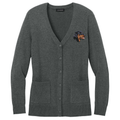 Rottweiler Embroidered Button-Up Cardigan Sweater