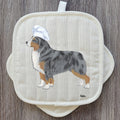 Miniature American Shepherd Pot Holder Set