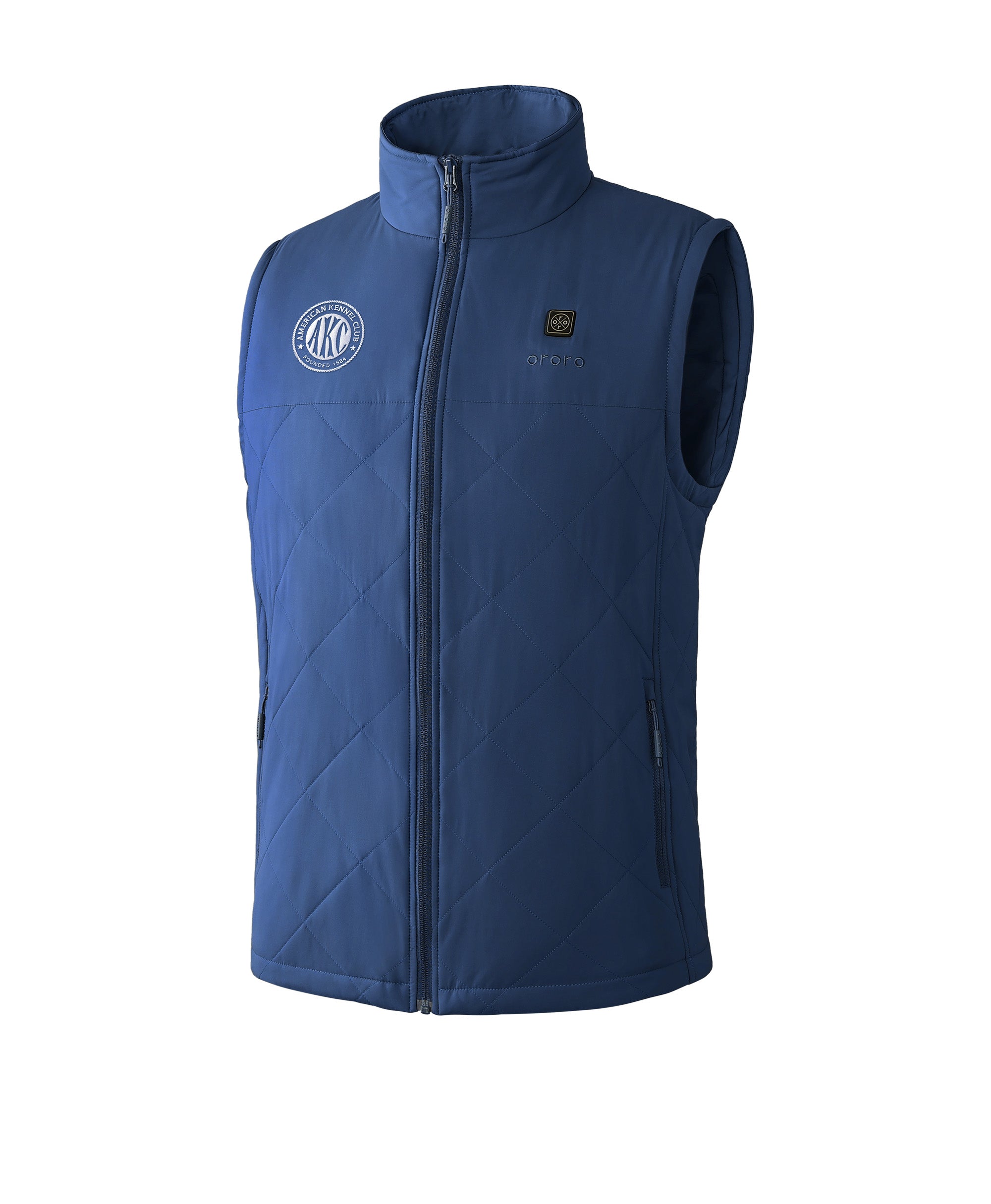 ororo Men's 4-Zone Quilted Heated Vest – American Kennel Club