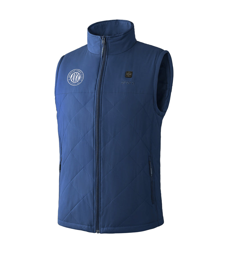 ororo Men's 4-Zone Quilted Heated Vest – American Kennel Club® Edition
