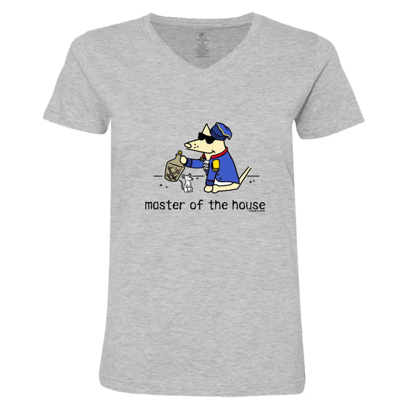 Master Of The House - Ladies T-Shirt V-Neck