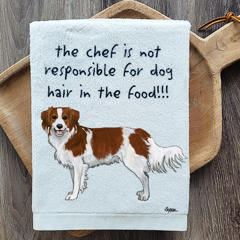 Nederlandse Kooikerhandje Dish Towel