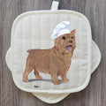 Norwich Terrier  Pot Holder Set