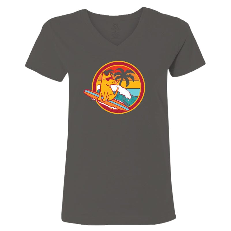 Ocean Pawcific - Ladies T-Shirt V-Neck