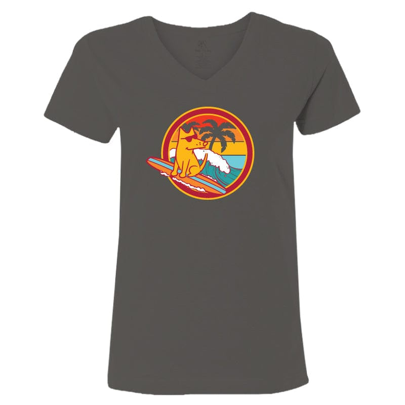 Ocean Pawcific - Ladies T-Shirt V-Neck