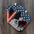 Papillon  Americana Pot Holder Set