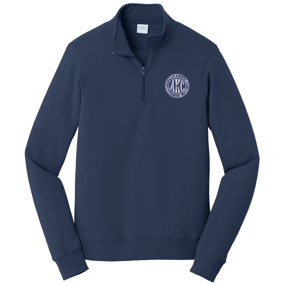 AKC Seal Embroidered Unisex Quarter Zip