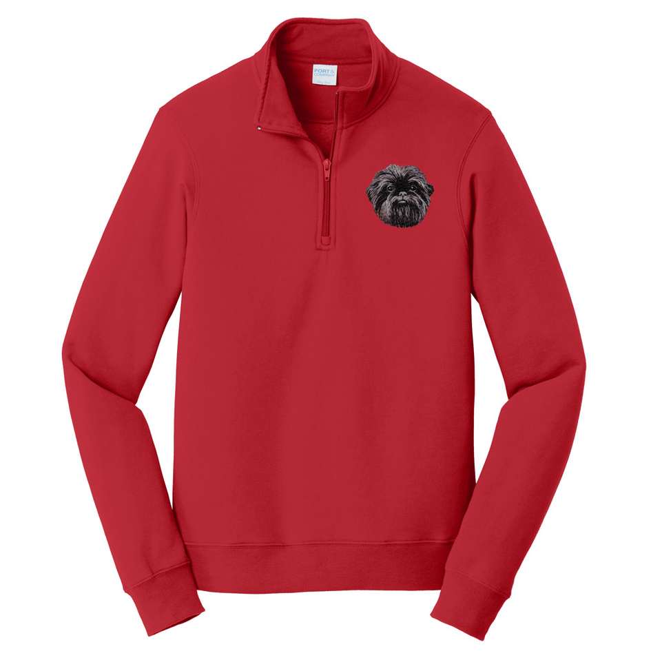 Affenpinscher Embroidered Unisex Quarter Zip