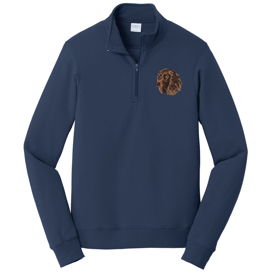 Boykin Spaniel Embroidered Unisex Quarter Zip