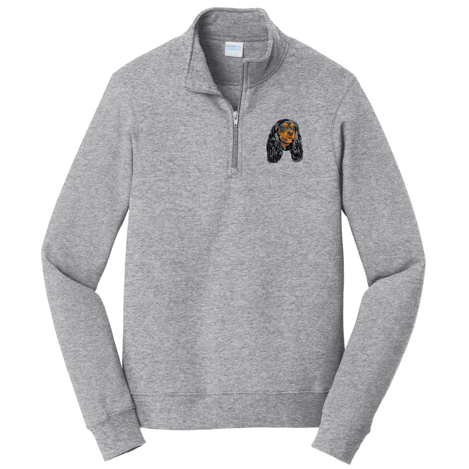 Cavalier King Charles Spaniel Embroidered Unisex Quarter Zip