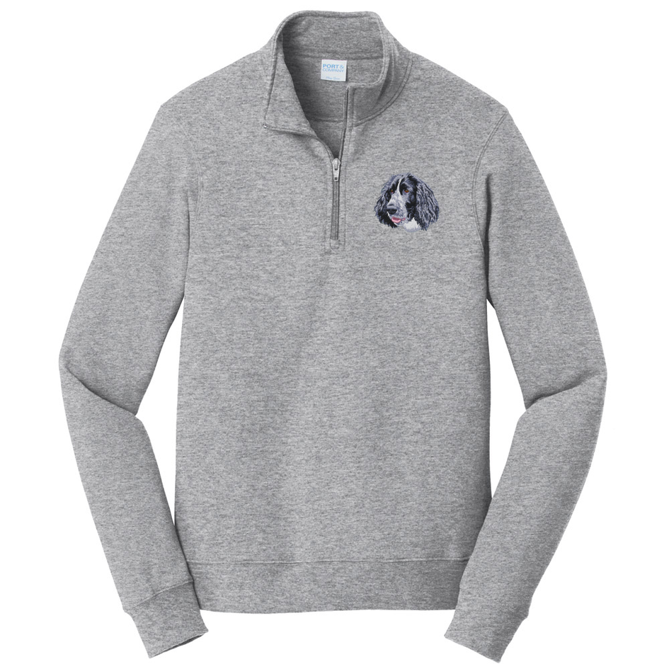 English Springer Spaniel Embroidered Unisex Quarter Zip