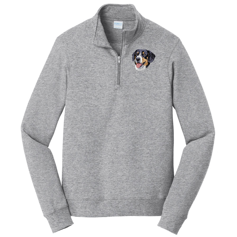 Greater Swiss Mountain Dog Embroidered Unisex Quarter Zip