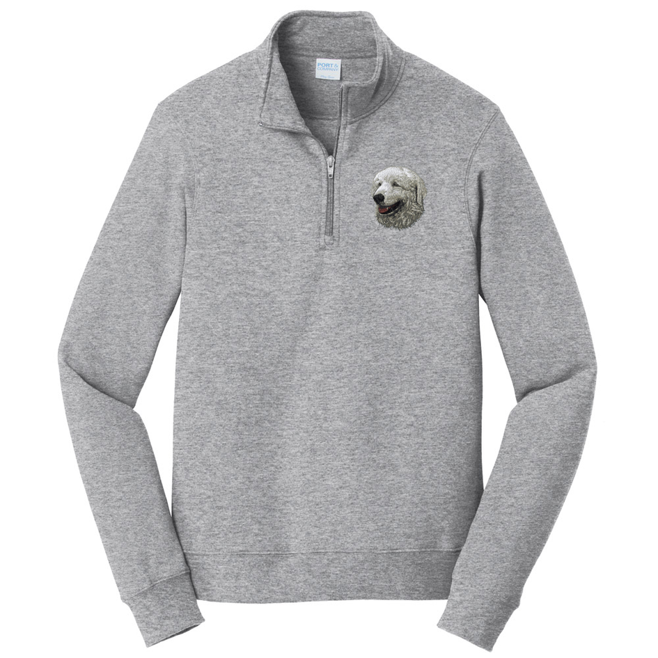 Kuvasz Embroidered Unisex Quarter Zip