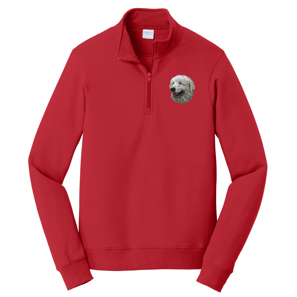 Kuvasz Embroidered Unisex Quarter Zip