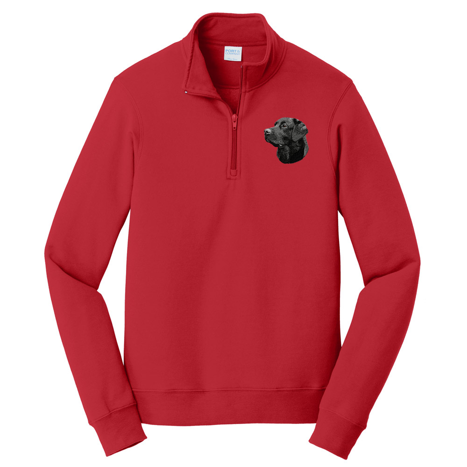 Labrador Retriever Embroidered Unisex Quarter Zip
