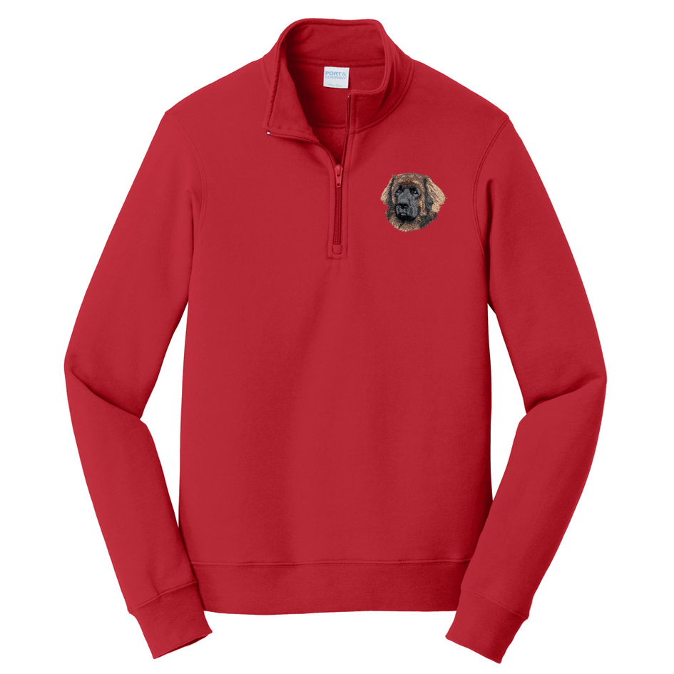 Leonberger Embroidered Unisex Quarter Zip