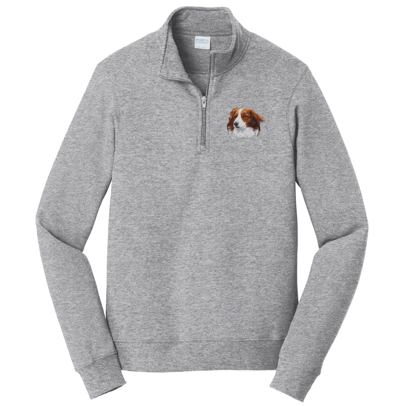 Nederlandse Kooikerhondje Embroidered Unisex Quarter Zip