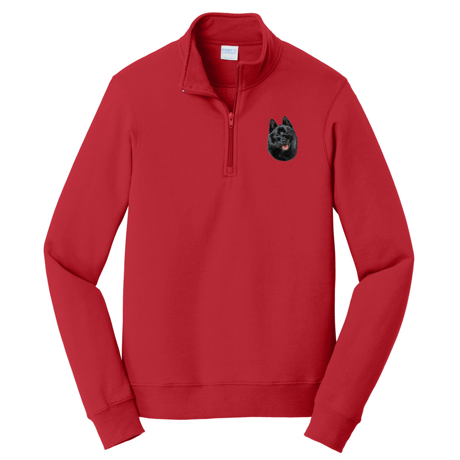 Schipperke Embroidered Unisex Quarter Zip