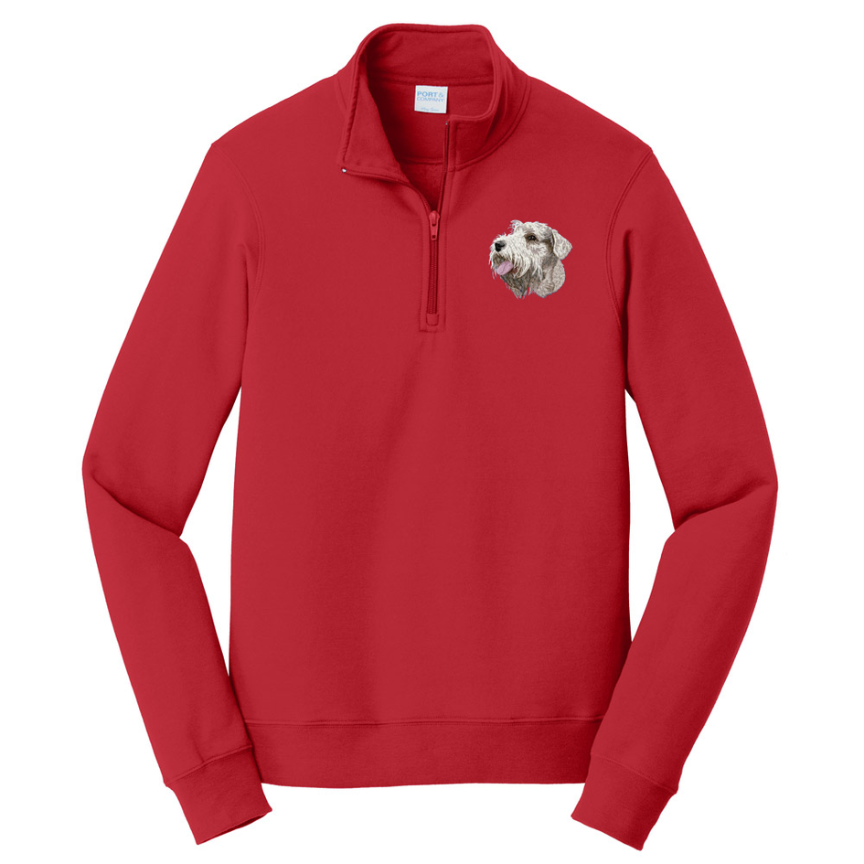 Sealyham Terrier Embroidered Unisex Quarter Zip