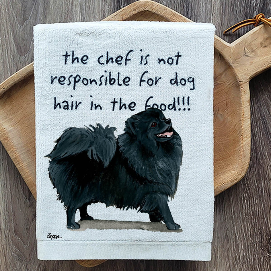 Pomeranian Dish Towel