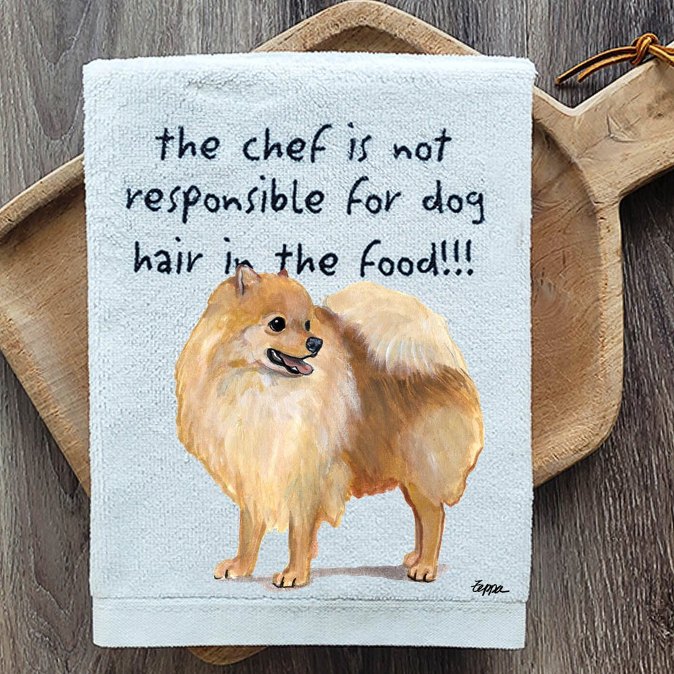 Pomeranian Dish Towel