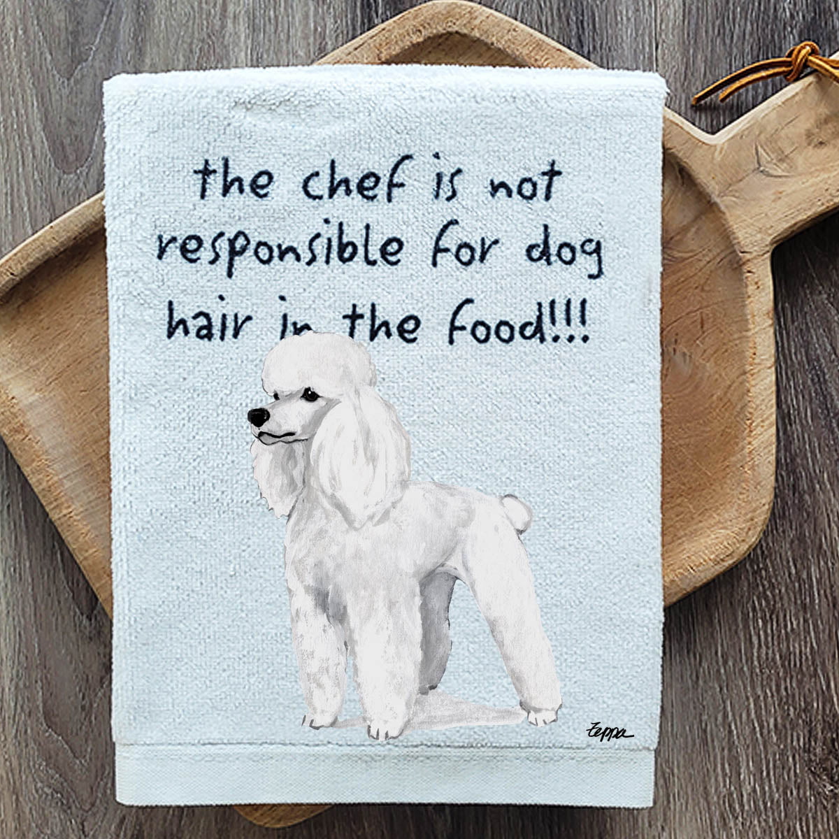 Poodle Dish Towel AKC Shop