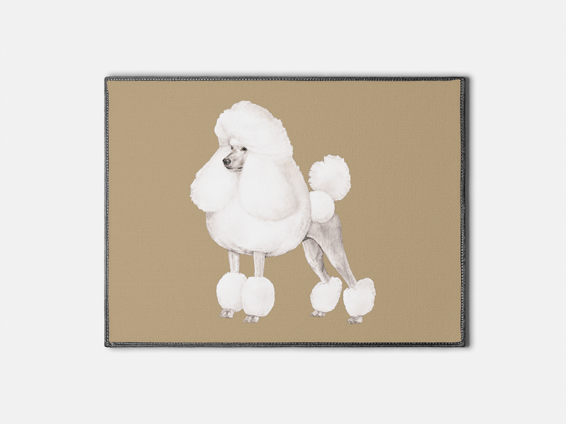 Poodle (Standard) Doormat