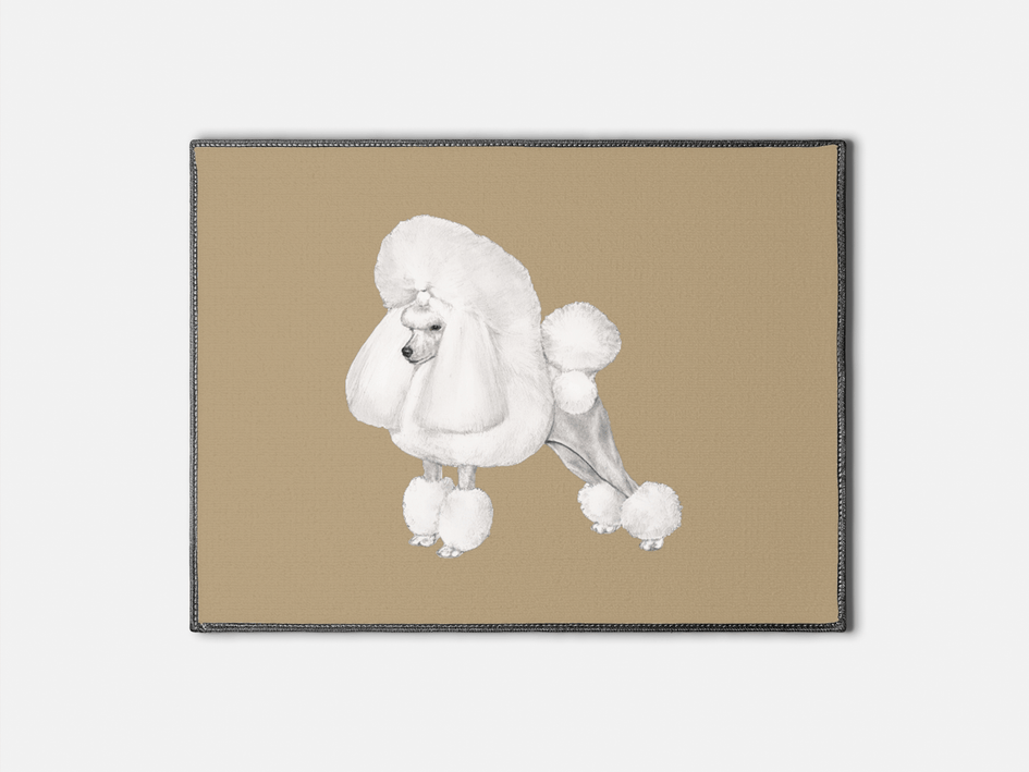 Poodle (Toy) Doormat