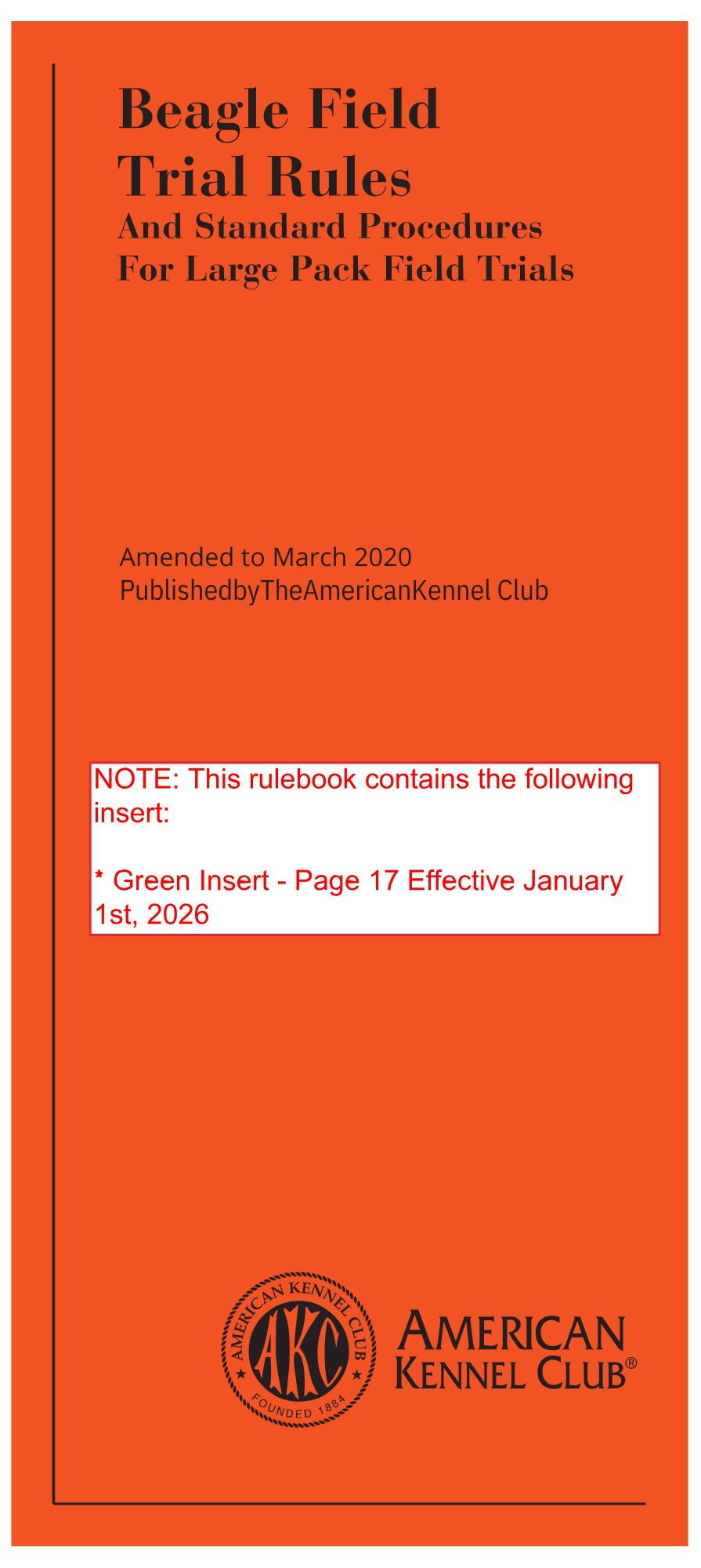 Performance Event Regulations and Rules