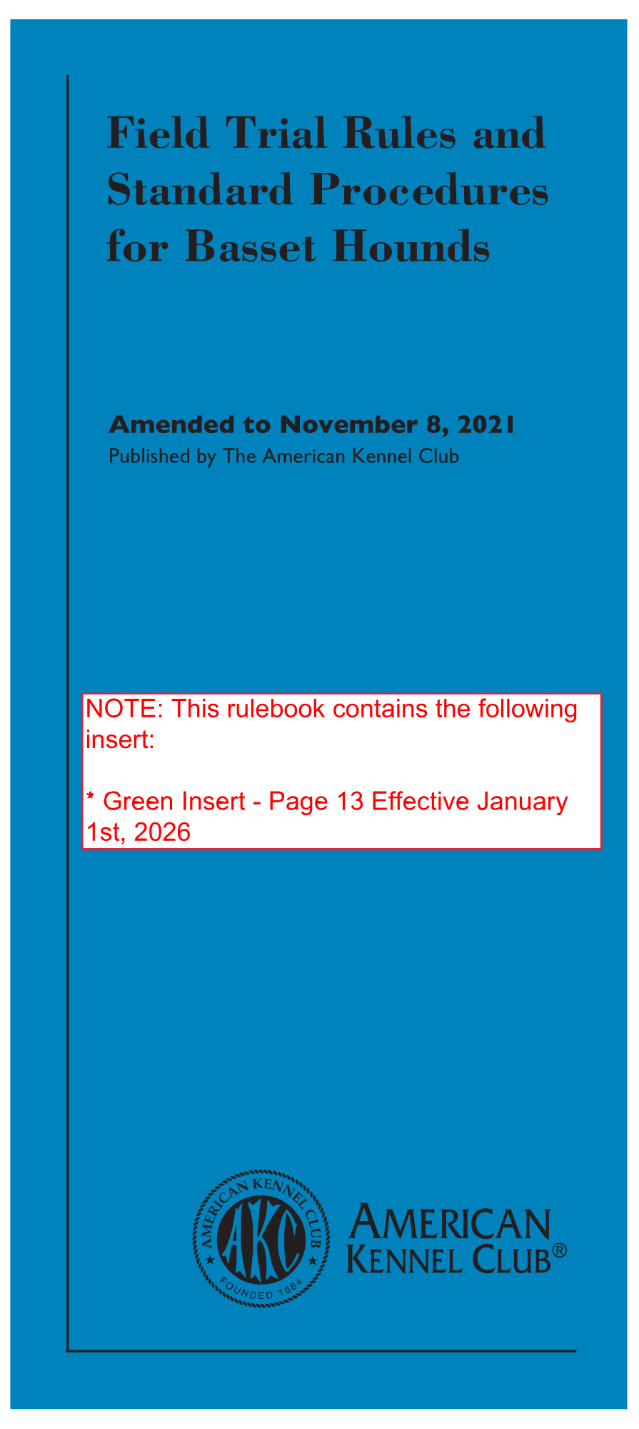 Performance Event Regulations and Rules