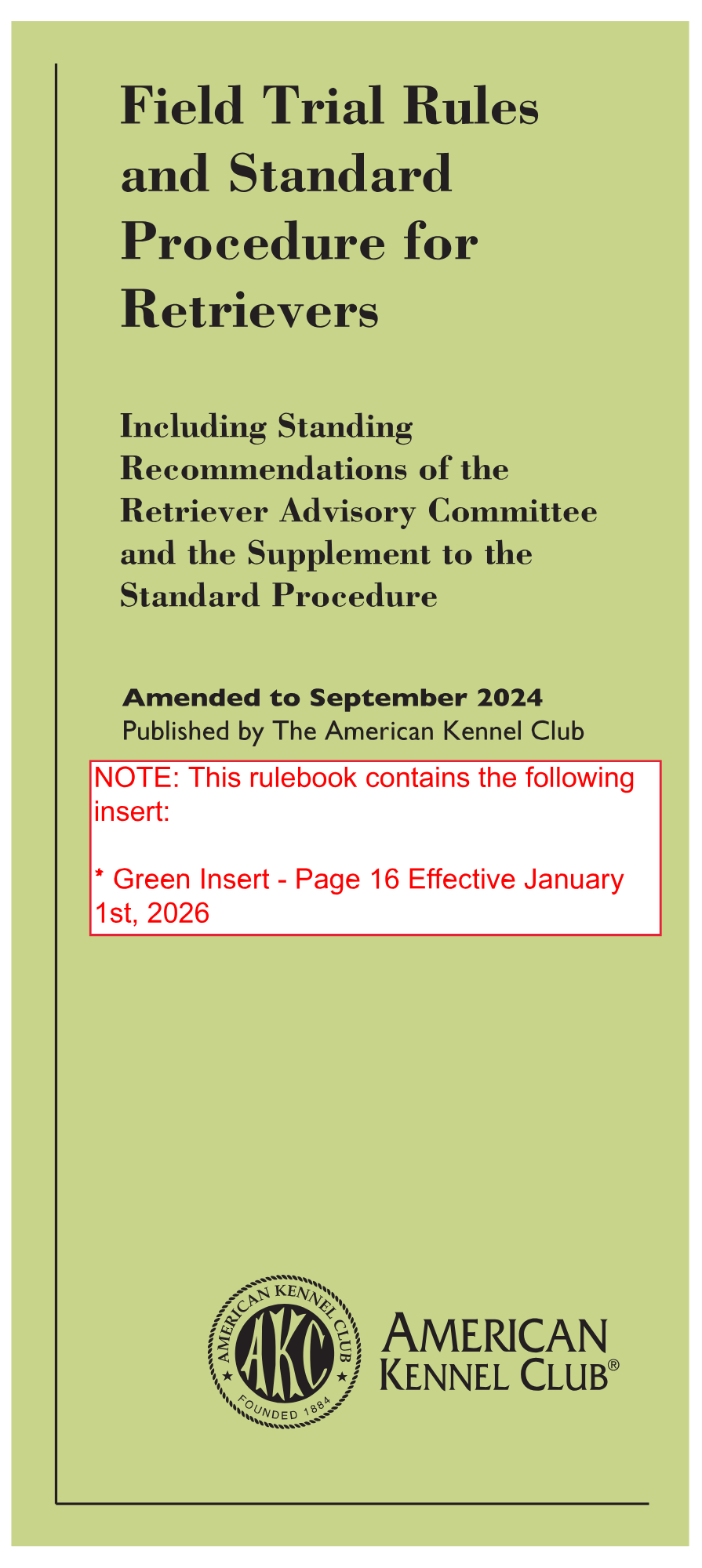 Performance Event Regulations and Rules