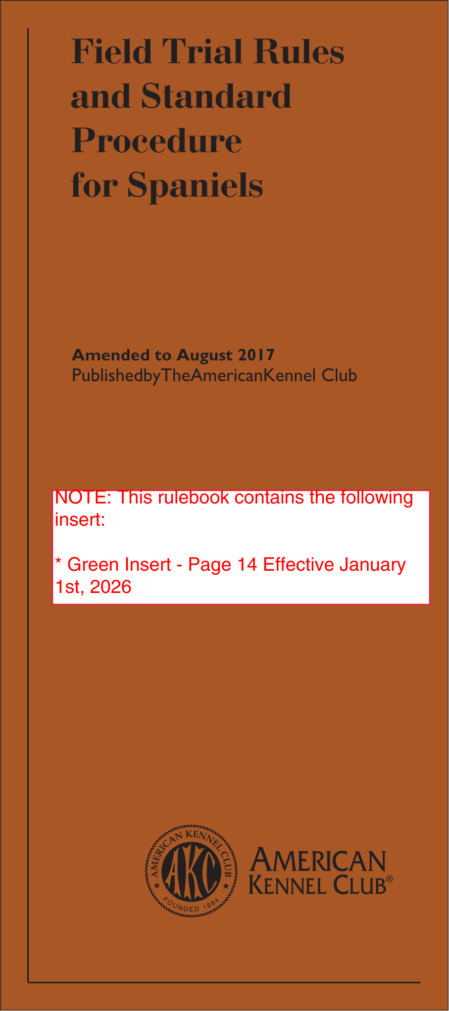 Performance Event Regulations and Rules