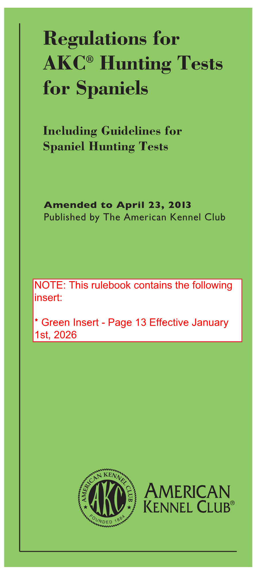 Performance Event Regulations and Rules