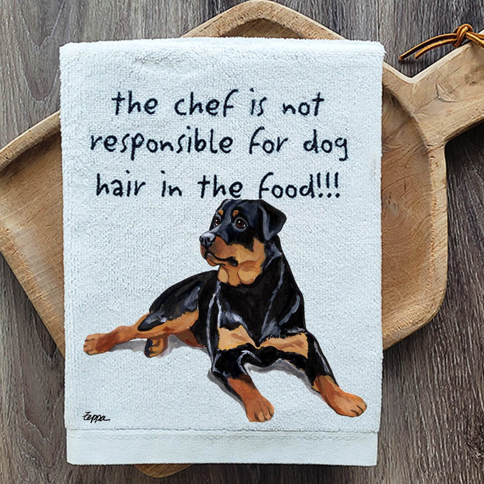 Rottweiler Dish Towel