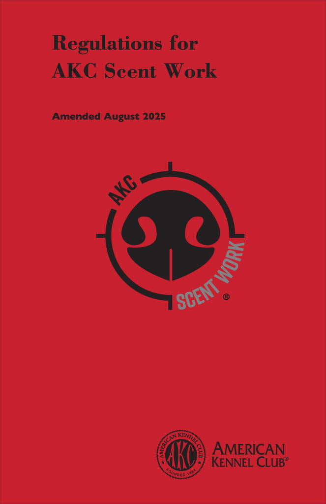 Scent Work Rules & Regulations