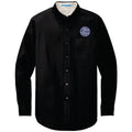 AKC Seal Embroidered Long Sleeve Button Up Shirt