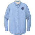 AKC Seal Embroidered Long Sleeve Button Up Shirt