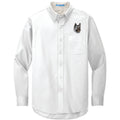 Akita Embroidered Long Sleeve Button Up Shirt