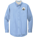 Bichon Frise Embroidered Long Sleeve Button Up Shirt