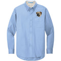 Boerboel Embroidered Long Sleeve Button Up Shirt