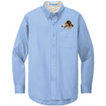 Borzoi Embroidered Long Sleeve Button Up Shirt