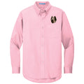 Briard Embroidered Long Sleeve Button Up Shirt