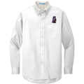 Briard Embroidered Long Sleeve Button Up Shirt